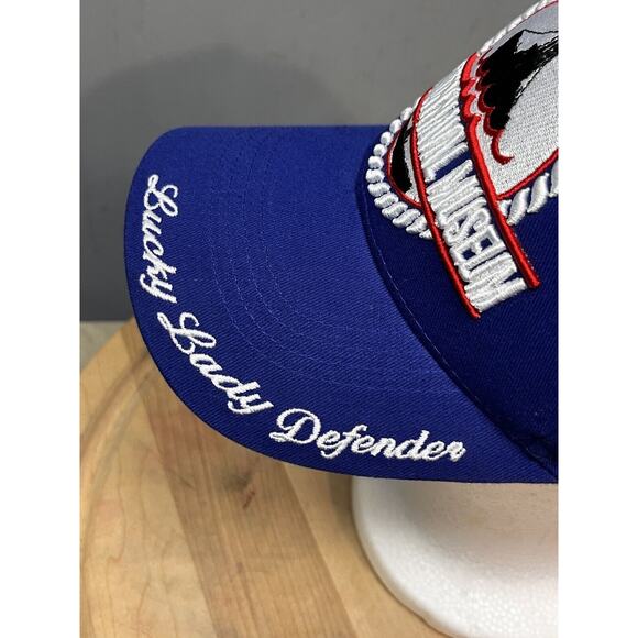 Galveston Naval Museum / Lucky Lady Defender Blue Cap Hat Embroidered Adjustable - Picture 4 of 7